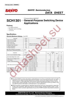 SCH1301-TL-E datasheet  
